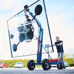 Reparaturverglasung große Scheibe