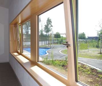 Kiga Bad Steben - Holz-Alu / Innenelemente