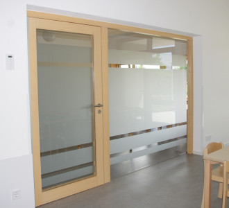 Kiga Bad Steben - Holz-Alu / Innenelemente