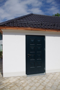 Wohnhaus München - Holz Türe