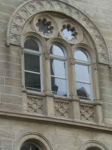 Pfarramt Kronach - Denkmal Holzfenster