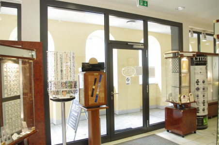 Schumuckladen Teuschnitz - Aluminium Eingangselement